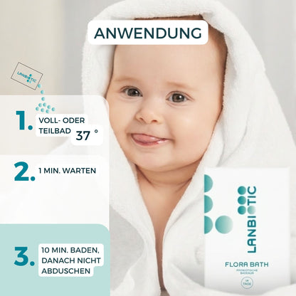 Flora Bath - Probiotischer Badezusatz bei Neurodermitis