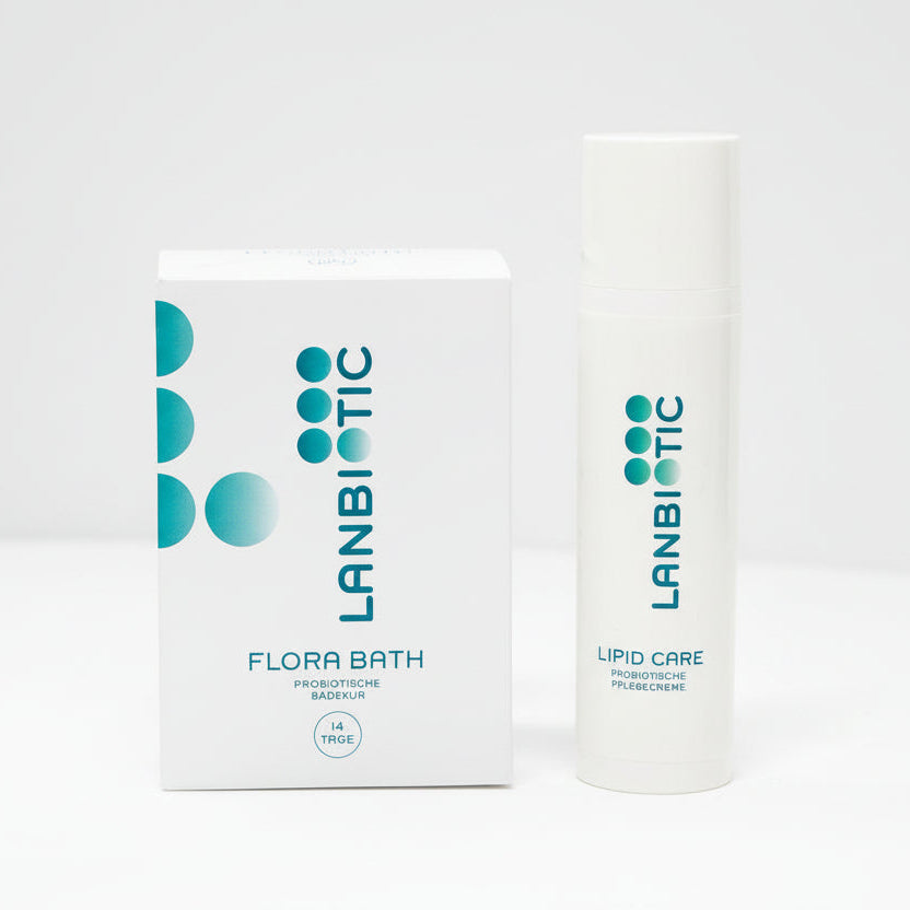 Flora Care Set: probiotische 2-Phasen Pflege bei Neurodermitis