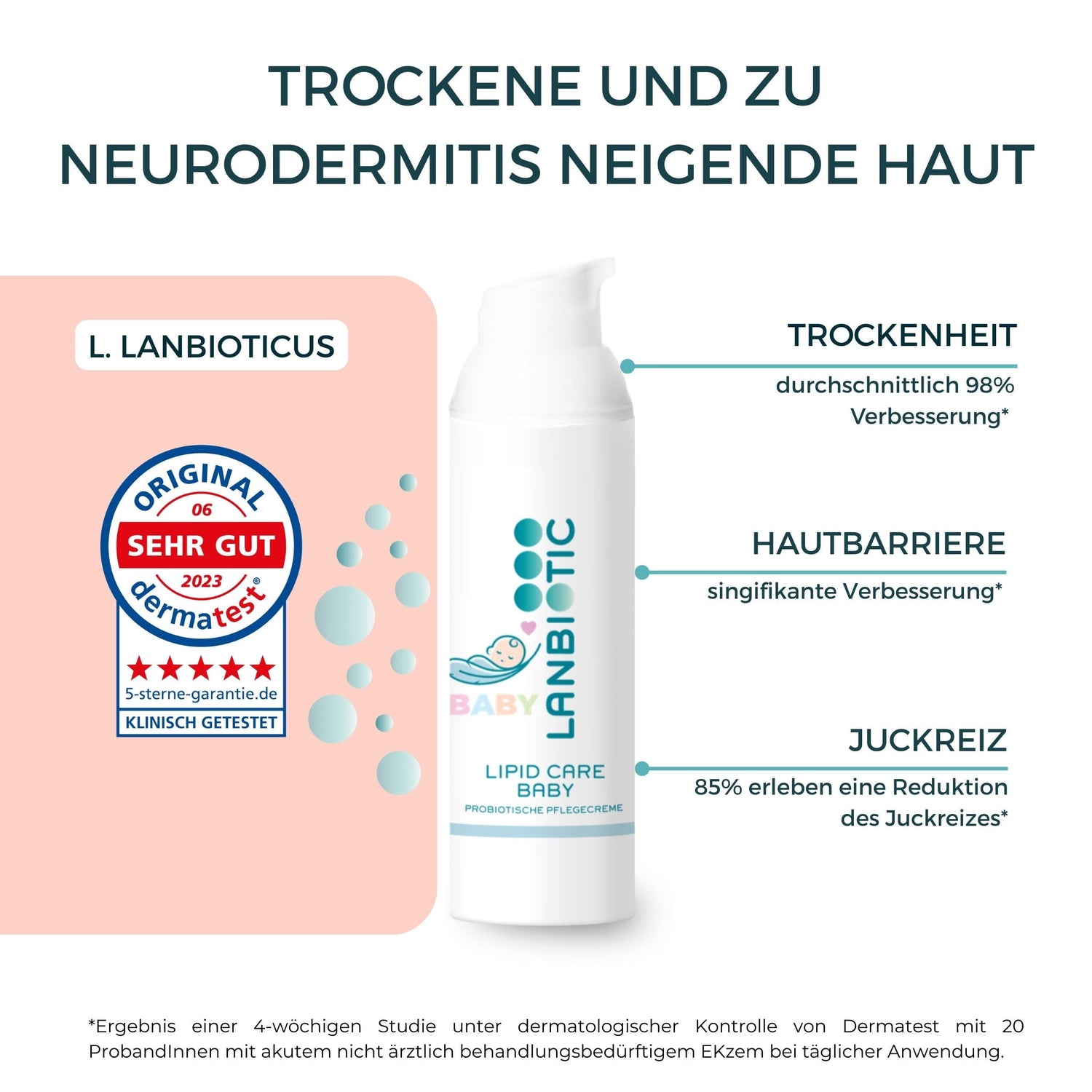 Lipid Care Baby - Pflegecreme für Babys mit Neurodermitis
