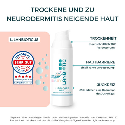 Lipid Care Baby - Pflegecreme für Babys mit Neurodermitis