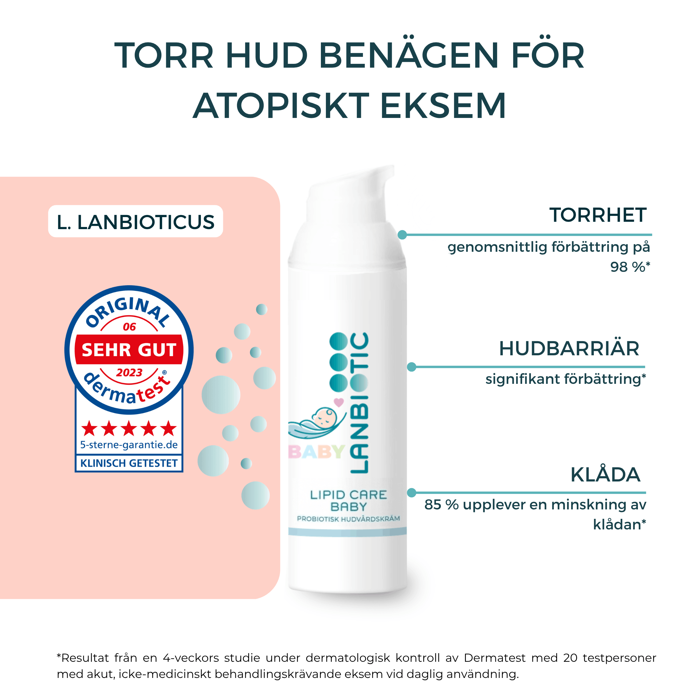 Lipid Care Baby - Vårdkräm för spädbarn med atopiskt eksem