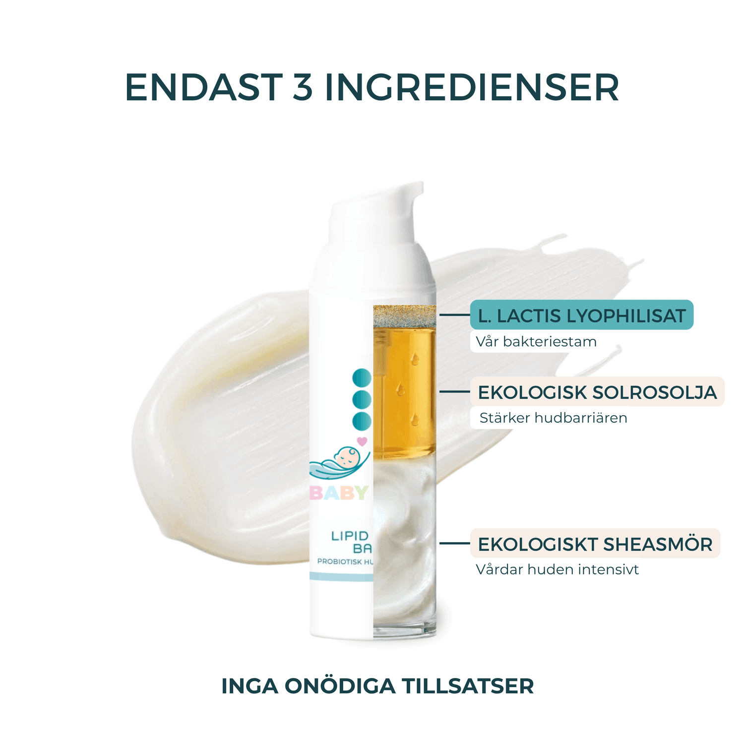 Lipid Care Baby - Vårdkräm för spädbarn med atopiskt eksem