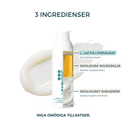 Lipid Care - probiotisk vårdande kräm för atopisk dermatit